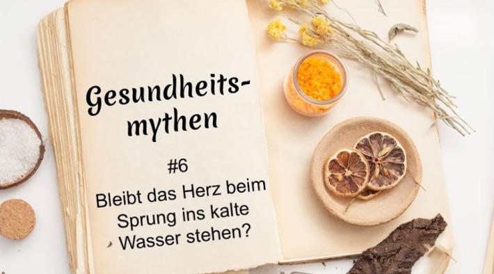 Bleibt das Herz beim Sprung ins kalte Wasser stehen?